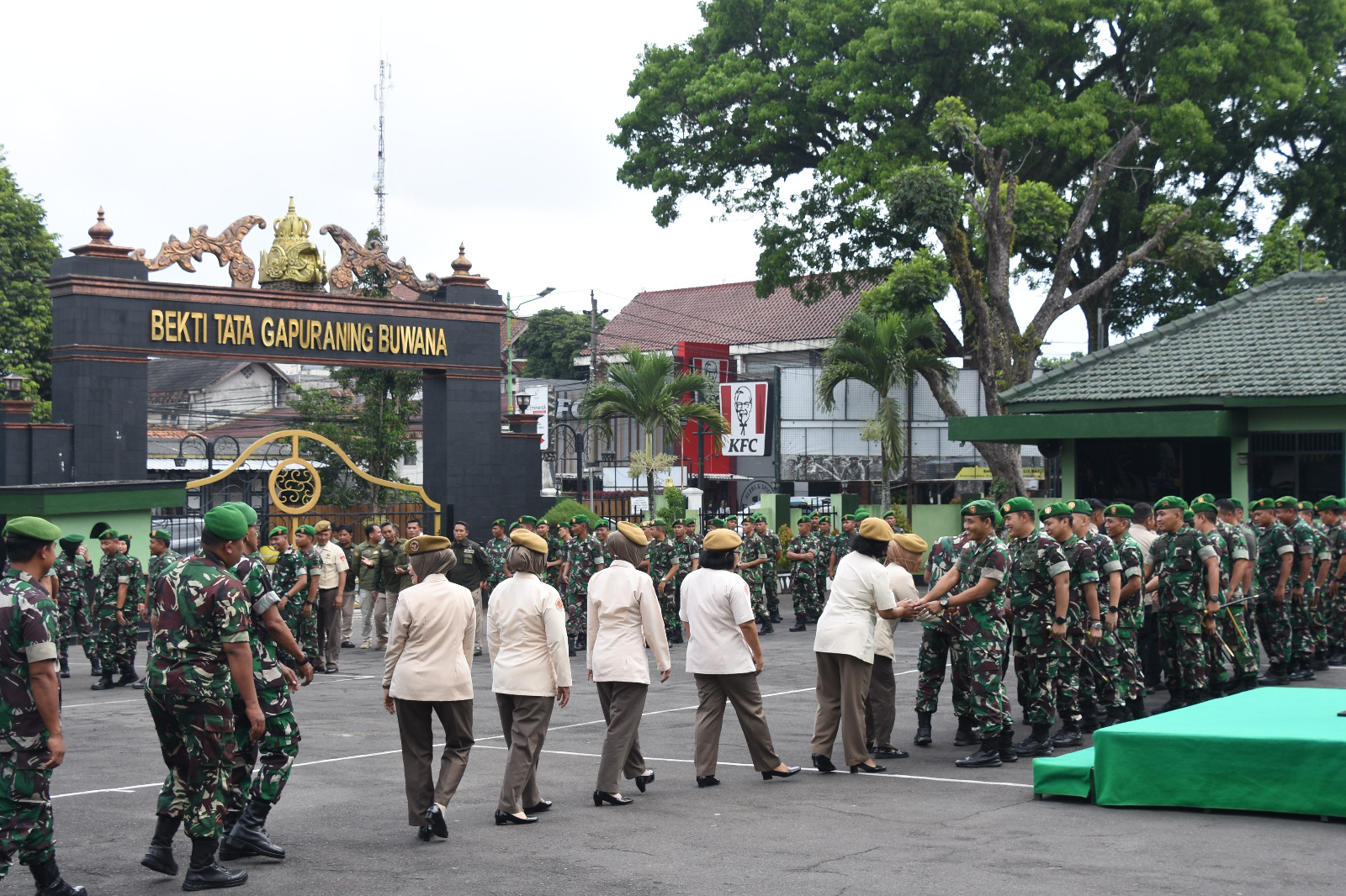 Gelar Acara Halal Bihalal, Danrem : Saling Memaafkan Antar Anggota Korem 073/Makutarama